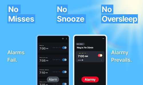 Alarmy - Alarm Clock & Sleep